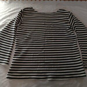 Genuine blue and white navy wool sweater No label